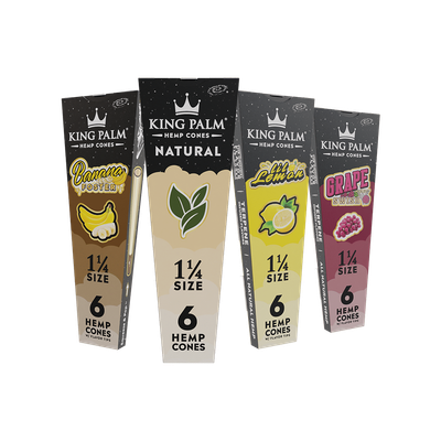 King Palm Hemp Cones (1 1/4)
