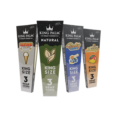 King Palm Hemp Cones (King)