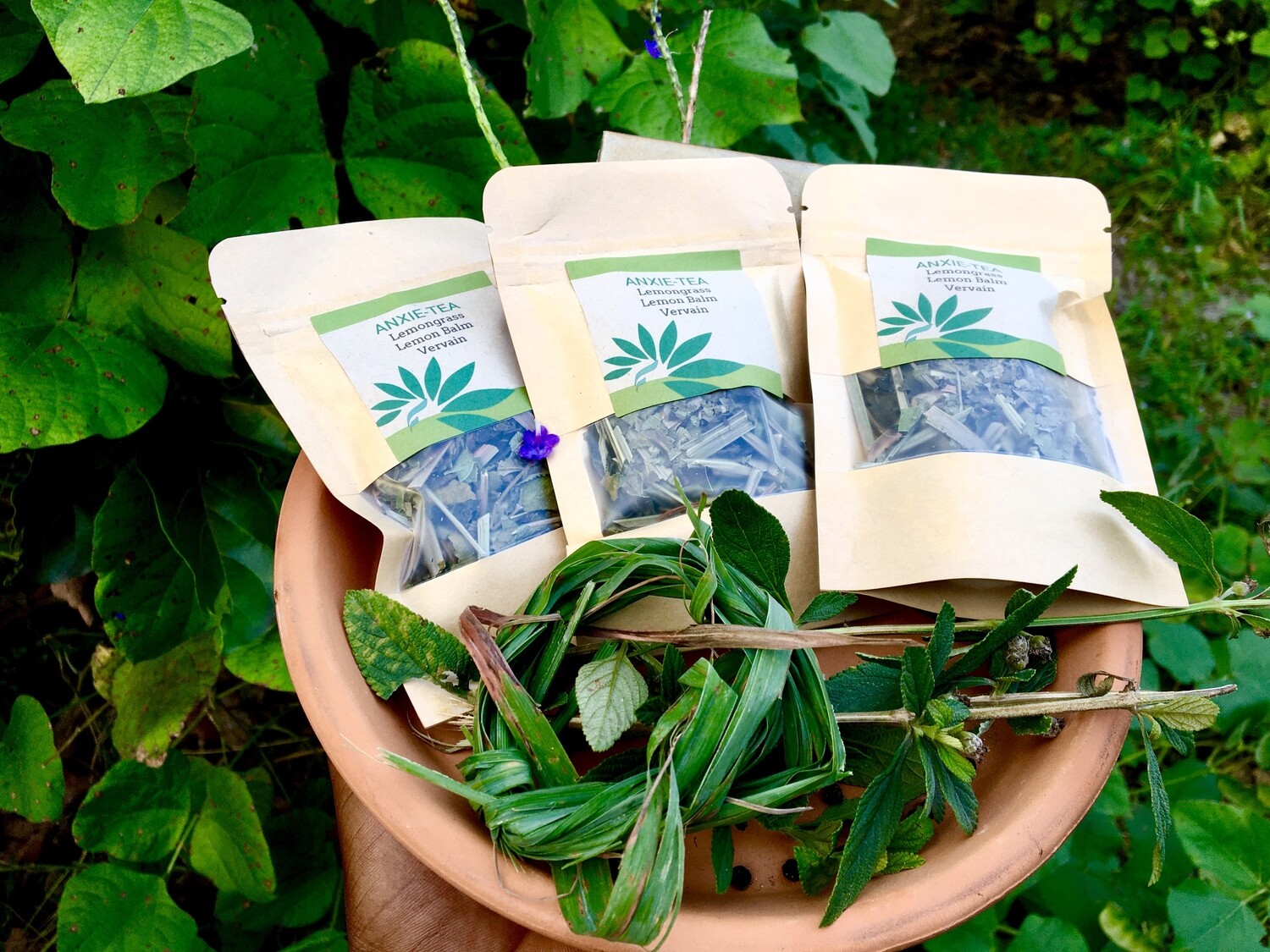 Anxie-Tea Blend With Lemongrass, Lippia Alba and Vervain Anxie-Tea Blend With Lemongrass, Lippia Alba and Vervain