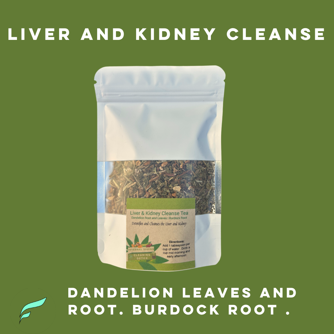 Liver Cleanse Tea ( Burdock and Dandelion  Root and leaves)