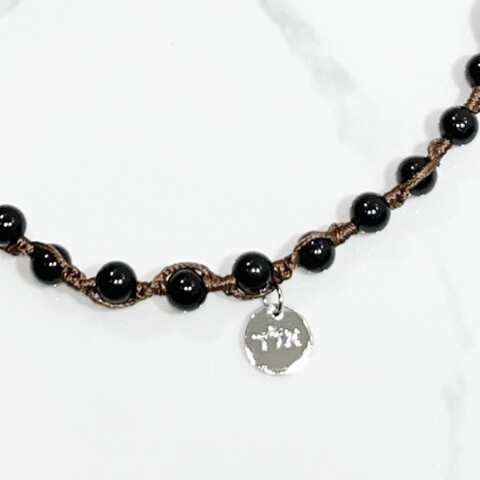 “Protection From The Evil Eye” Onyx Necklace