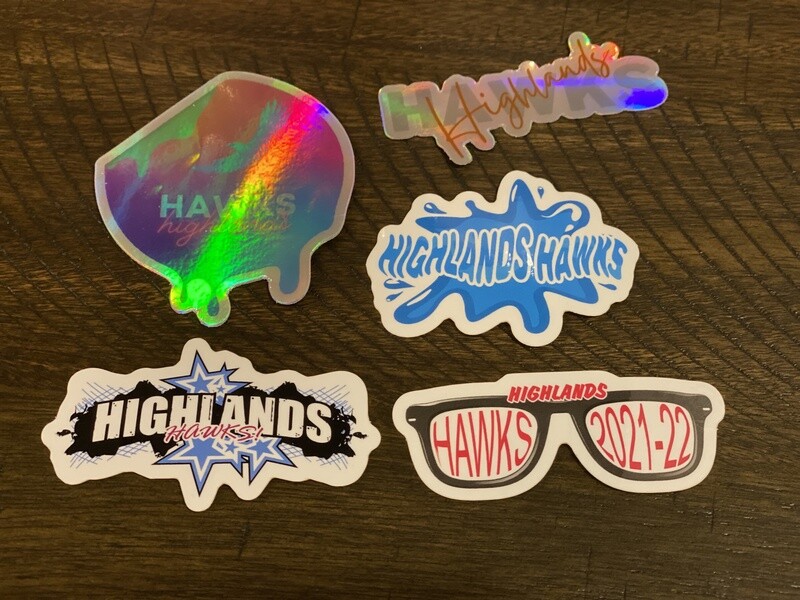 Stickers 5-pack