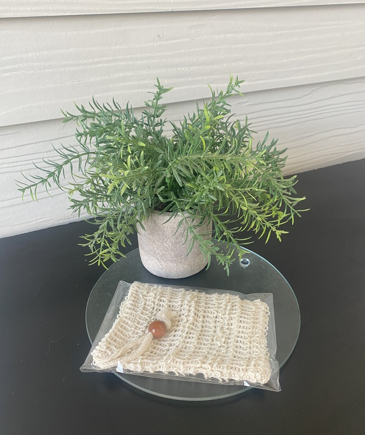 Natural Sisal Soap Pouch
