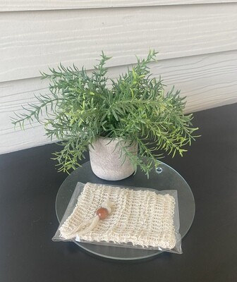 Natural Sisal Soap Pouch