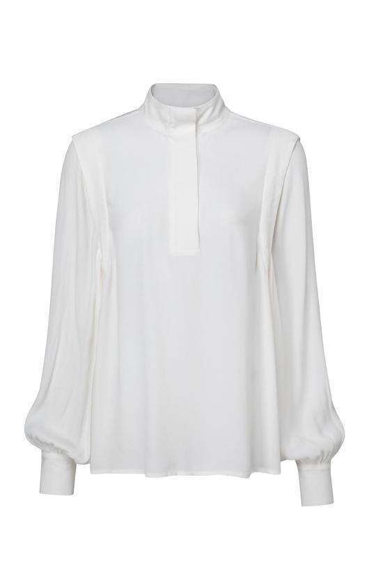 Yaya Blouse Met Schouderdetail