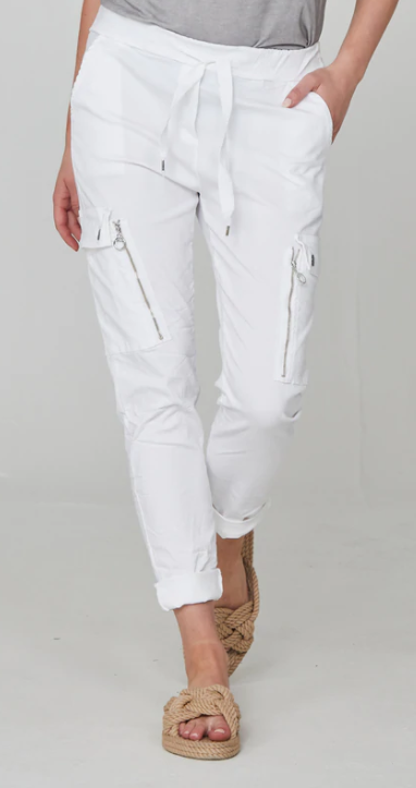 Nü by Denmark Carmen trousers wit