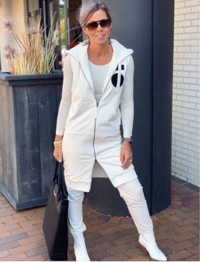 10Days Sleeveless Hoodie Cardigan