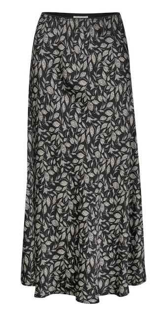 Part Two Graphie Dot Leaf Skirt
