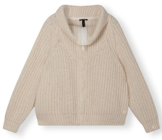 10Days Zipper Cardigan Knit
