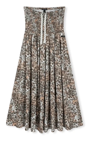 10Days Smock Skirt Leopard