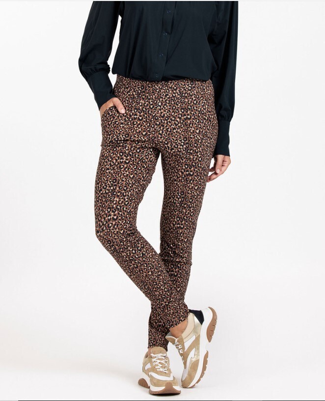 Studio Anneloes Laura leopard trousers, Size: XS