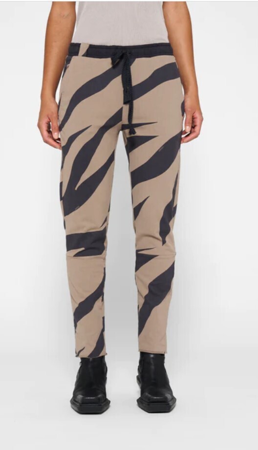 10Days cropped jogger zebra