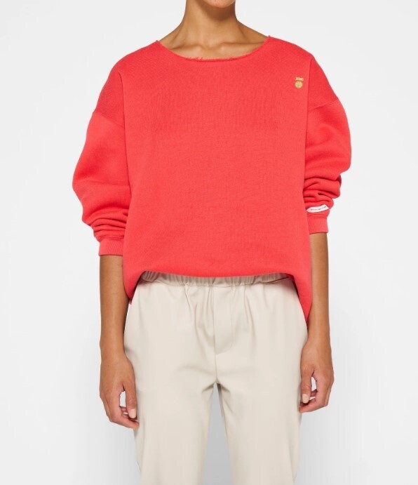 10Days raw edge statement sweater