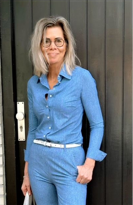 Studio Anneloes Poppy &#39;Jeans&#39; Blouse