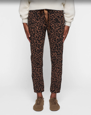 10Days Cropped jogger leopard