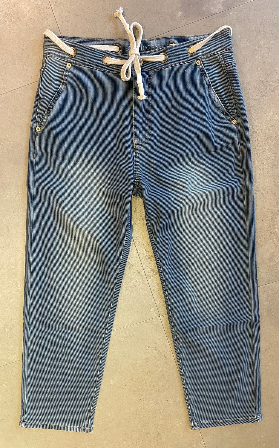 Summum Gestreepte Jeans