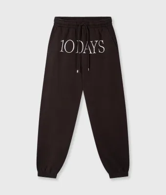 10Days mid jogger chocolate
