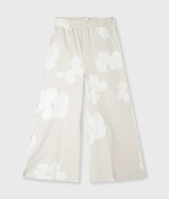 10Days Wide leg jogger flower