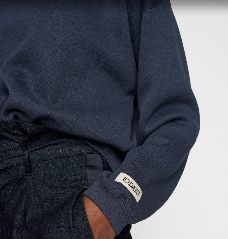 10Days Raw edge statement sweater