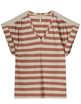 Summum V-neck top