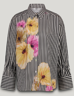 Summum Oversized Blouse Met Print