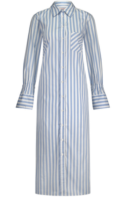Studio Anneloes Sef poplin stripe dress