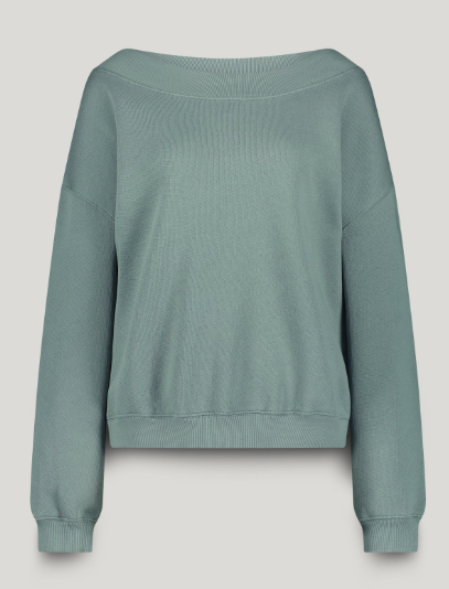 Summum Off shoulder sweatershirt