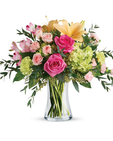 Fantasia Blush Vase