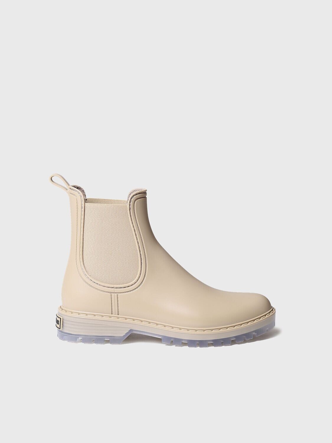 CONEY - BEIGE - Bota de agua baja para mujer en goma