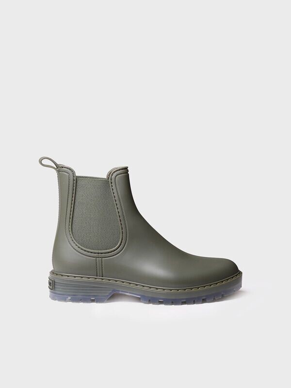 CONEY - CAQUI - Bota de agua baja para mujer en goma