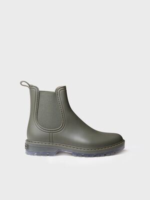 CONEY - CAQUI - Bota de agua baja para mujer en goma