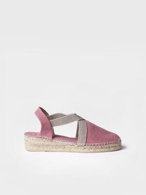 Alpargata de tacón bajo - VERDI-V -Blush