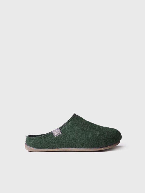 Zapatilla de casa para hombre hecha en fieltro reciclado - NEO-FR