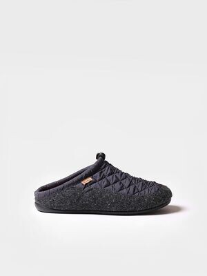 NADIR-UM GRIS - Zapatilla tipo zueco para hombre en tejido acolchado y fieltro