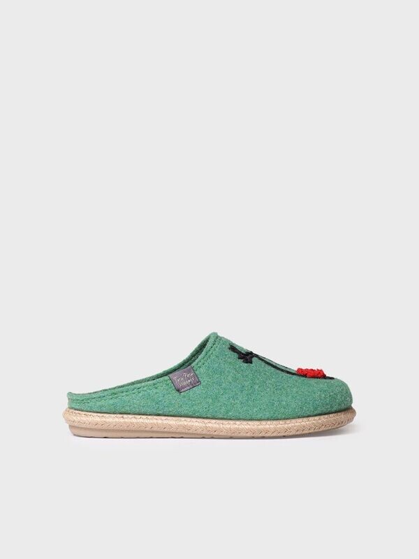 DELI-DR Slippers para mujer en fieltro
