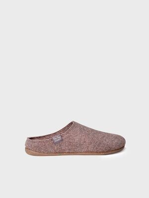 MONA-FR - Zapatilla de casa para mujer hecha en fieltro reciclado