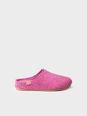 MONA-FR - Zapatilla de casa para mujer hecha en fieltro reciclado