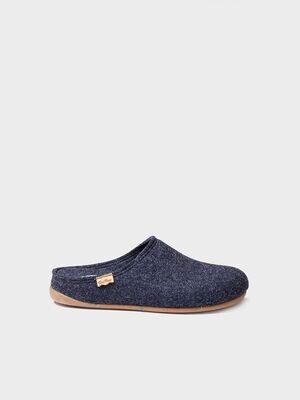 MONA-FR - Zapatilla de casa para mujer hecha en fieltro reciclado