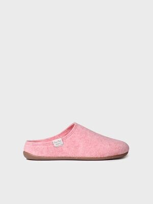 MONA-FR - Zapatilla de casa para mujer hecha en fieltro reciclado