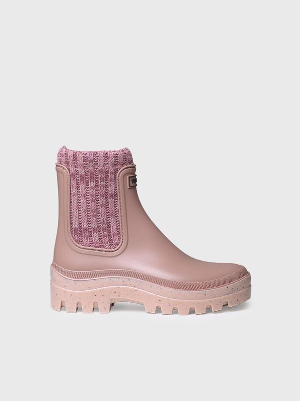 CAMOS - ROSA - Botín de agua para mujer  en goma