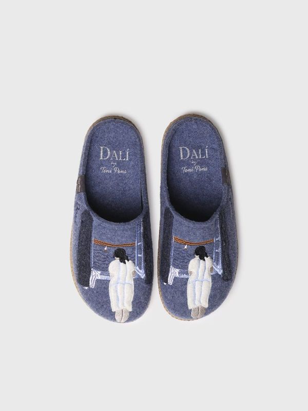 Zapatillas de casa de mujer inspiradas en la obra de Salvador Dalí - CADAQUES