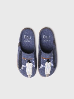 Zapatillas de casa de mujer inspiradas en la obra de Salvador Dalí - CADAQUES