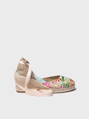 ALPARGATA VALENCIANA MULTICOLOR PARA MUJER | CASTELL