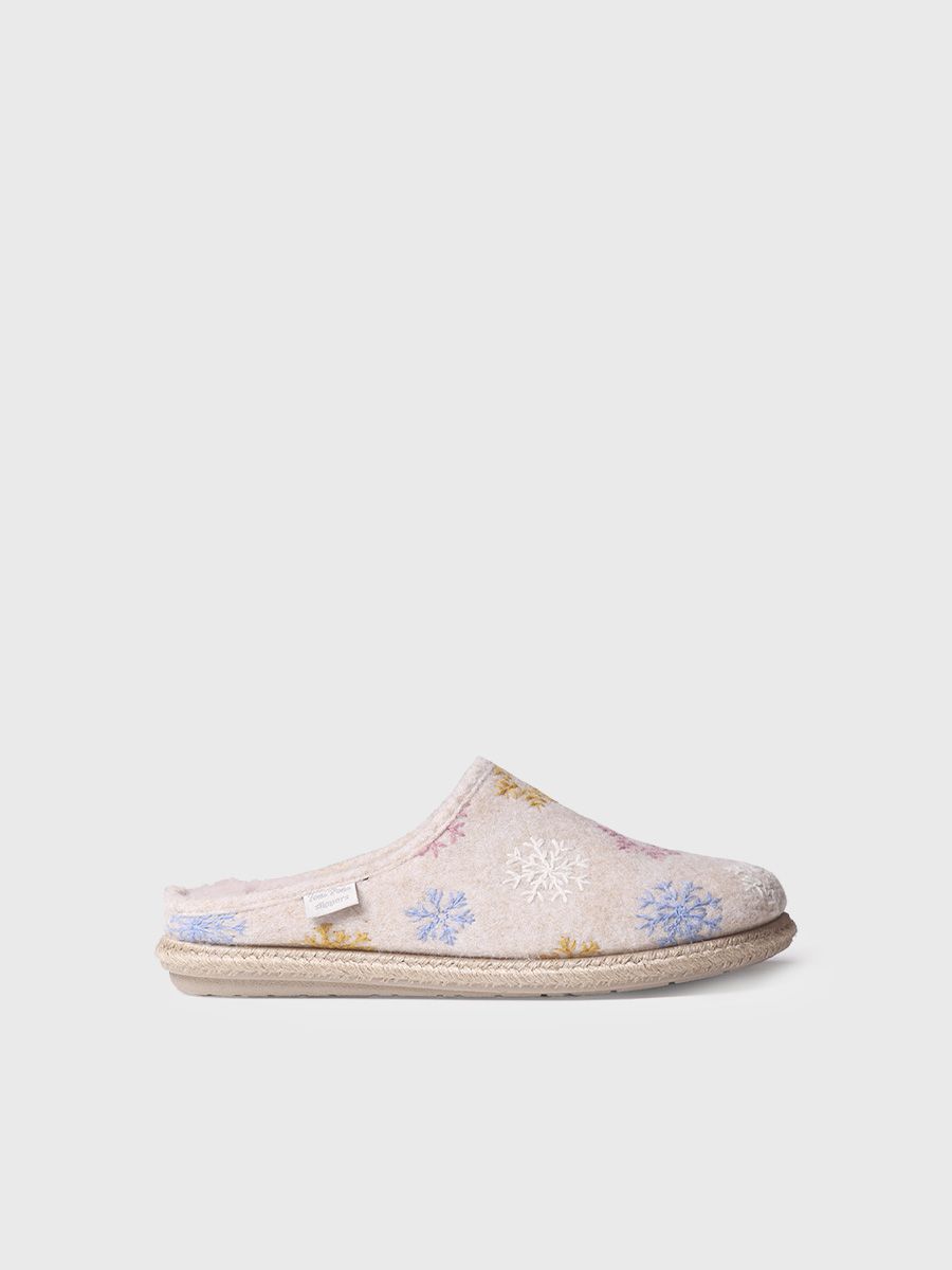 Slippers para mujer en fieltro | DELI-CP Slippers para mujer en fieltro | DELI-CP