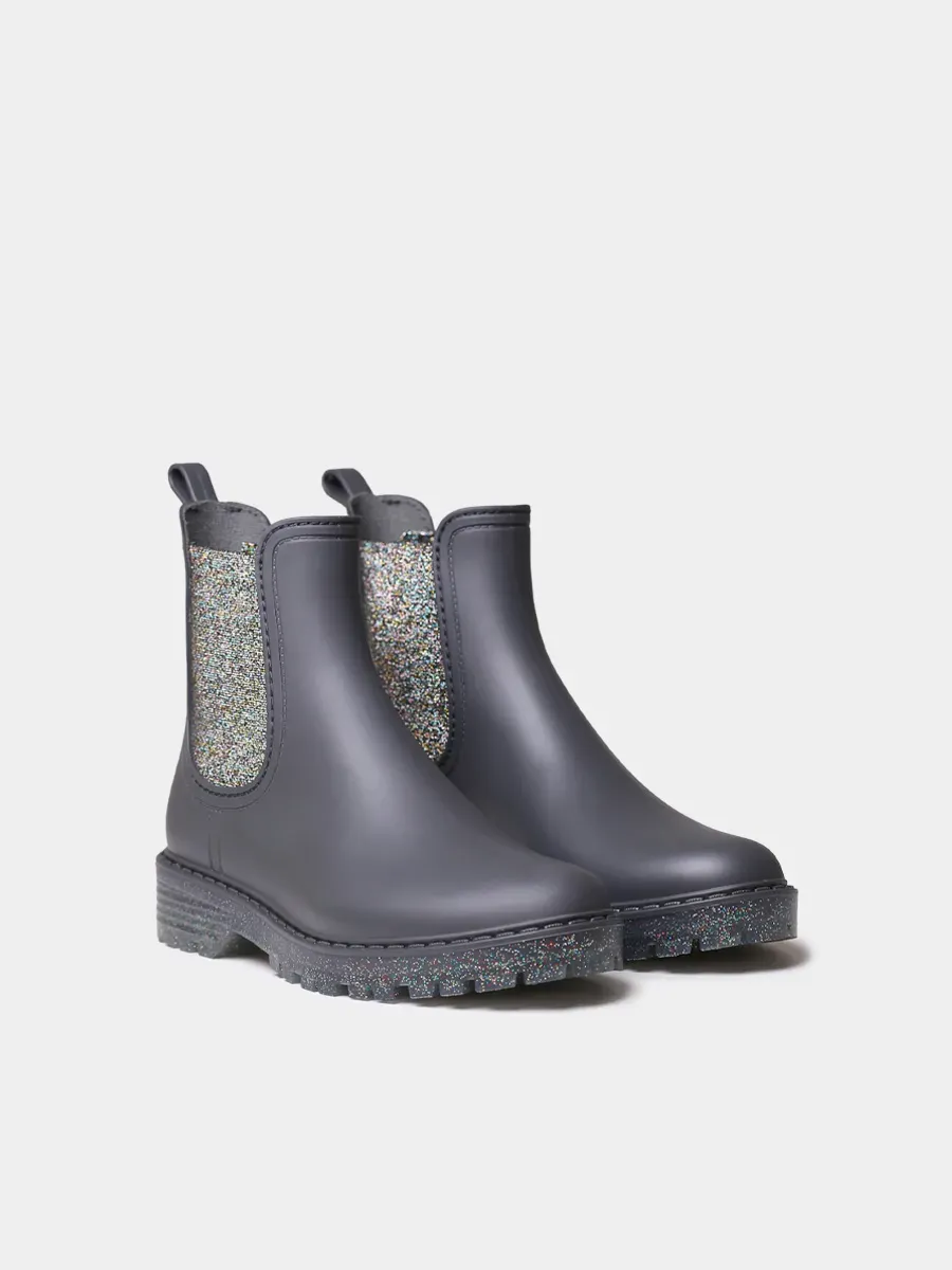 COIMBRA - Botines de agua para mujer con elásticos brillantes