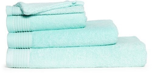 Luxe Handdoeken set mint inclusief naam borduren