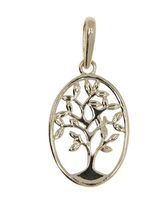 AVA - the tree of life pendant, made of 14 ct. yellow gold