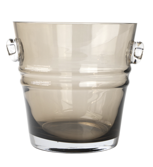 The bucket, ice bucket, earth brown 24 cm