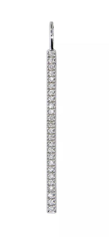 MAGIC diamond pendant, made of 14 ct. white gold and 0,15 ct. TW/SI diamonds. 37 mm​