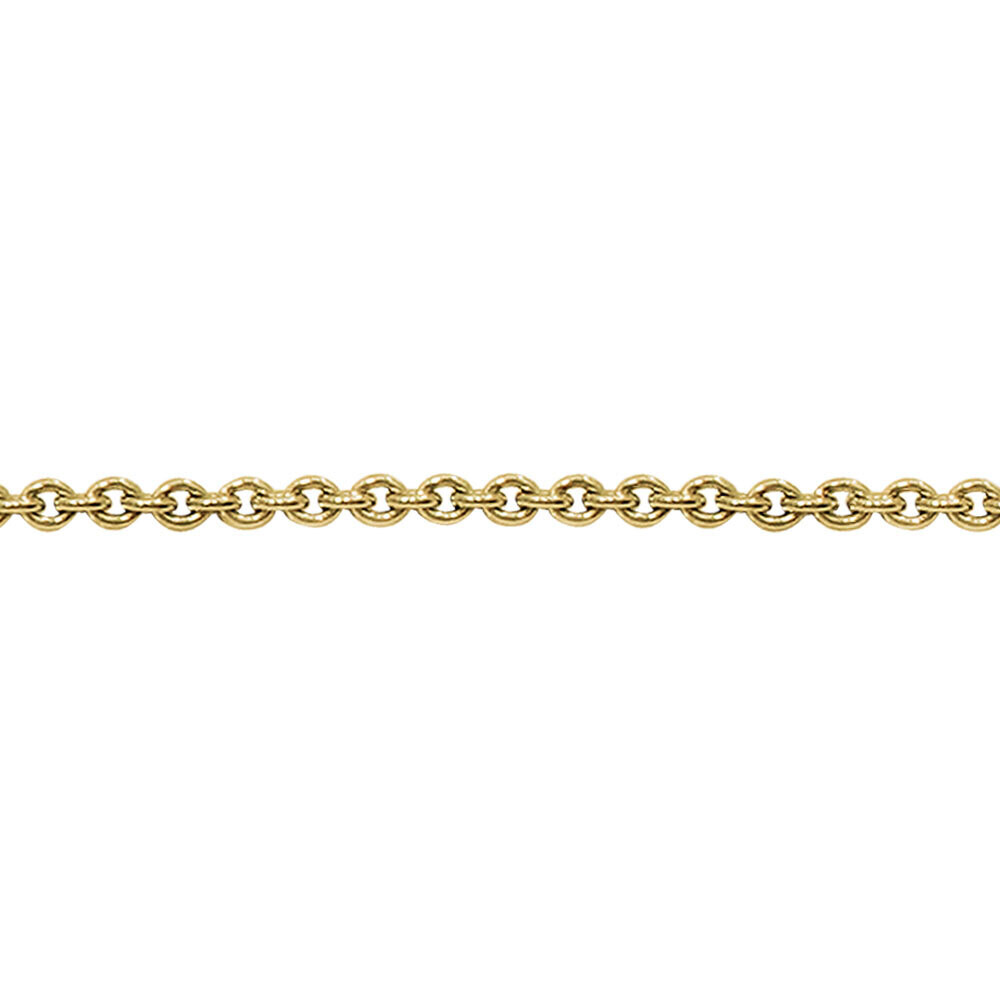 ROLO necklace, made of 14 ct. yellow gold 2,0 mm. 40 cm.​